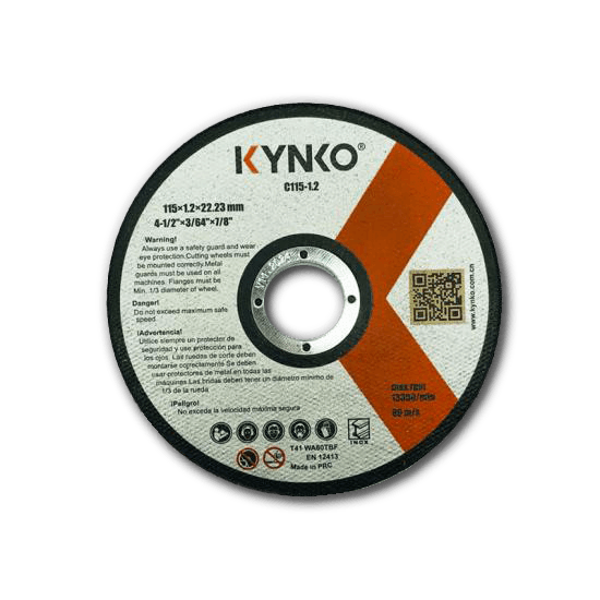 Disco de corte 115 × 1,2 × 22,23 mm T41