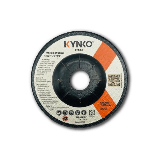 Disco de desbaste 115 × 6 × 22,23 mm T27